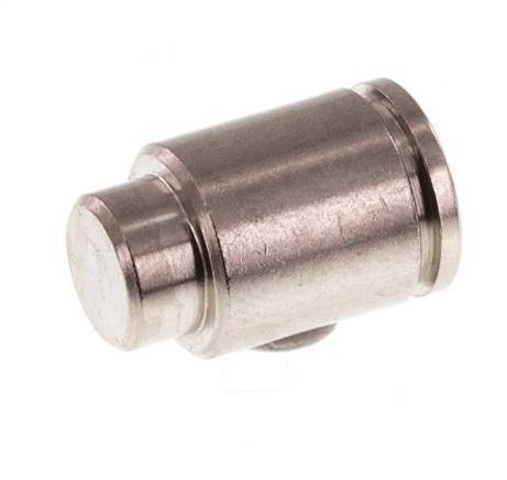 6mm Cap Brass NBR [2 Pieces]