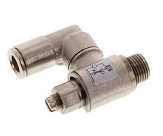 Flow Control Valve Meter-Out Rotatable 6 mm - G1/8'' Brass Slotted Screw