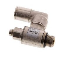 Flow Control Valve Meter-Out Rotatable 6 mm - G1/8'' Brass Slotted Screw
