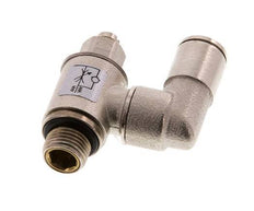 Flow Control Valve Meter-Out Rotatable 6 mm - G1/8'' Brass Slotted Screw