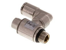 Flow Control Valve Meter-In Rotatable 6 mm - G1/8'' Brass Slotted Screw