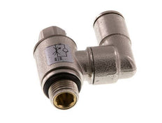 Flow Control Valve Meter-In Rotatable 6 mm - G1/8'' Brass Slotted Screw