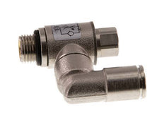 Flow Control Valve Meter-In Rotatable 6 mm - G1/8'' Brass Slotted Screw