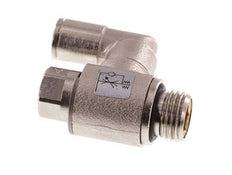 Flow Control Valve Meter-In Rotatable 6 mm - G1/4'' Brass Slotted Screw