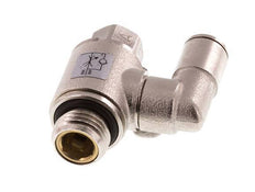 Flow Control Valve Meter-In Rotatable 6 mm - G1/4'' Brass Slotted Screw