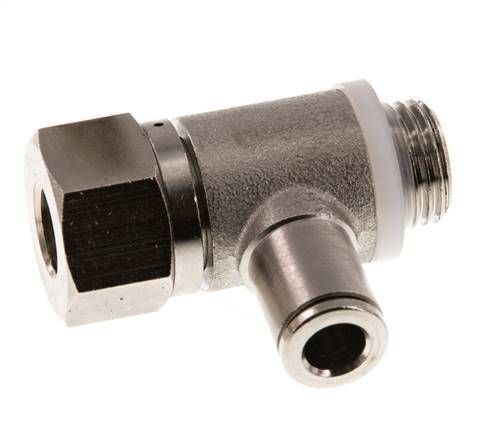 Pilot Operated Check Valve 6mm & G 1/4'' Male Elbow Brass 0.5-10bar (7-145psi)