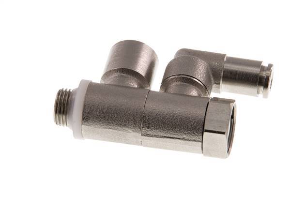 Pilot Operated Check Valve 4mm & G1/8'' Male Elbow Brass 0.5-10bar (7-145psi)