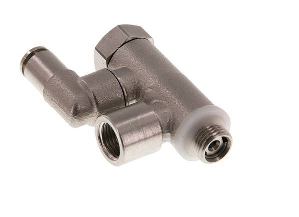 Pilot Operated Check Valve 4mm & G1/8'' Male Elbow Brass 0.5-10bar (7-145psi)