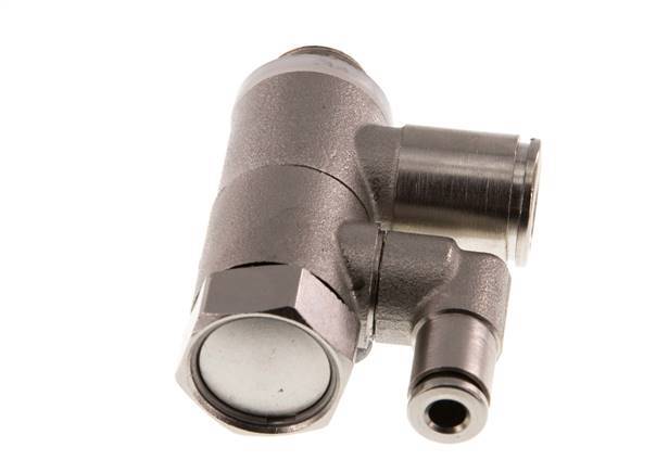 Pilot Operated Check Valve 10mm & G1/4'' Male Elbow Brass 0.5-10bar (7-145psi)