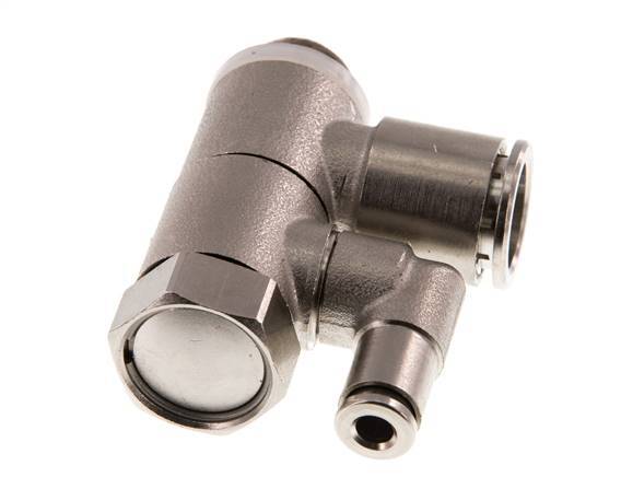 Pilot Operated Check Valve 12mm & G1/4'' Male Elbow Brass 0.5-10bar (7-145psi)