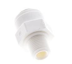 6mm x R1/8'' Push-in Fitting with Male Threads POM EPDM [10 Pieces]