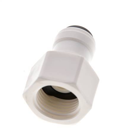 6mm x G3/8'' Push-in Fitting with Female Threads POM EPDM [5 Pieces]