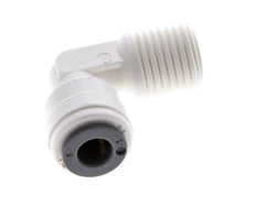 6mm x R1/4'' 90deg Elbow Push-in Fitting with Male Threads POM EPDM [5 Pieces]
