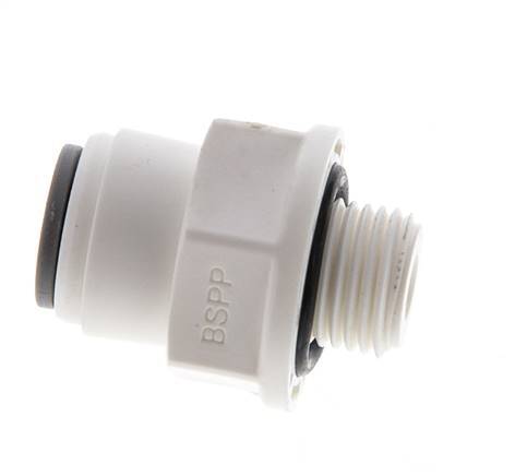 5/32'' x G1/8'' Push-in Fitting with Male Threads POM EPDM [5 Pieces]