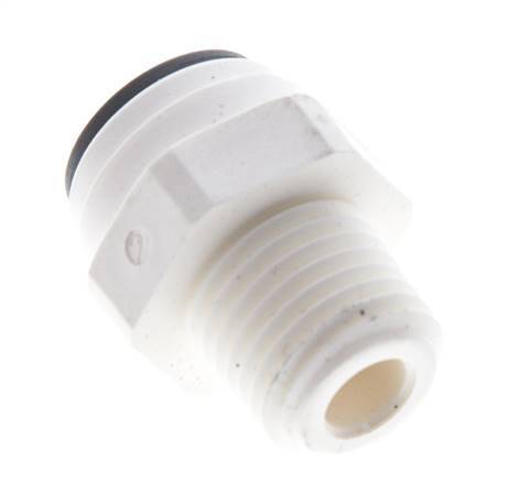 5/16'' x 1/4'' NPT Push-in Fitting with Male Threads POM EPDM [5 Pieces]