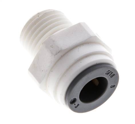 5/16'' x 1/4'' NPT Push-in Fitting with Male Threads POM EPDM [5 Pieces]