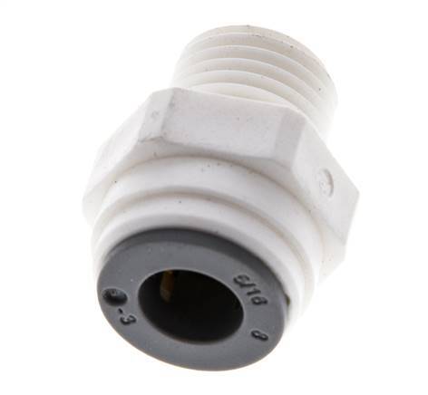 5/16'' x 1/4'' NPT Push-in Fitting with Male Threads POM EPDM [5 Pieces]