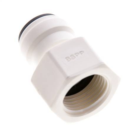 5/16'' x G3/8'' Push-in Fitting with Female Threads POM EPDM [5 Pieces]