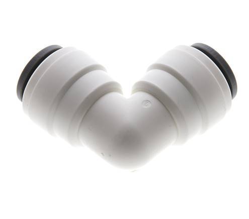 1/2'' 90deg Elbow Push-in Fitting POM EPDM [2 Pieces]