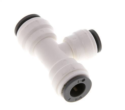 5/16'' x 1/4'' Tee Push-in Fitting POM EPDM FDA [2 Pieces]