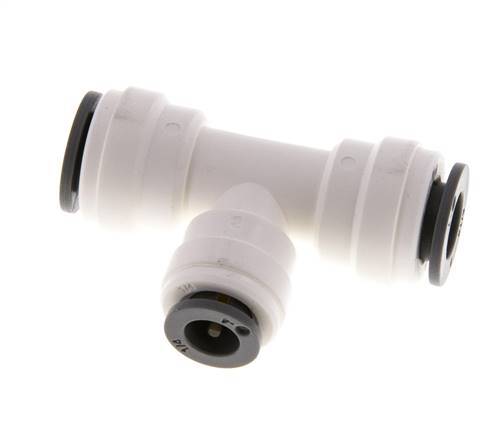 5/16'' x 1/4'' Tee Push-in Fitting POM EPDM FDA [2 Pieces]