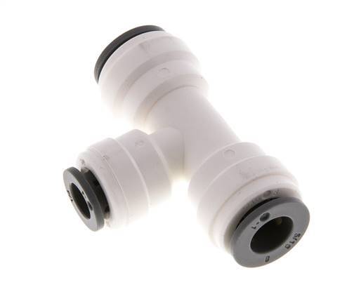 5/16'' x 1/4'' Tee Push-in Fitting POM EPDM FDA [2 Pieces]