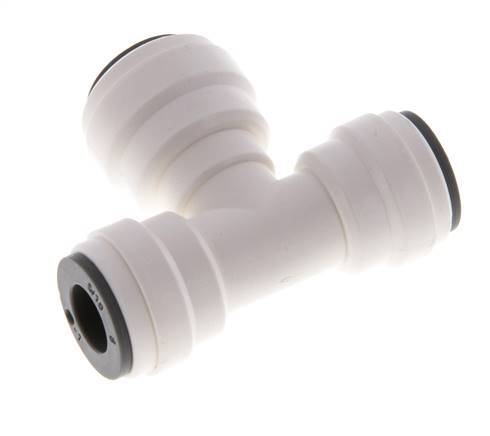 5/16'' x 3/8'' Tee Push-in Fitting POM EPDM FDA [2 Pieces]