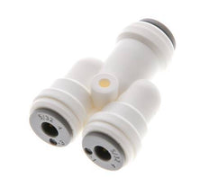 5/32'' Y Push-in Fitting POM EPDM FDA [2 Pieces]