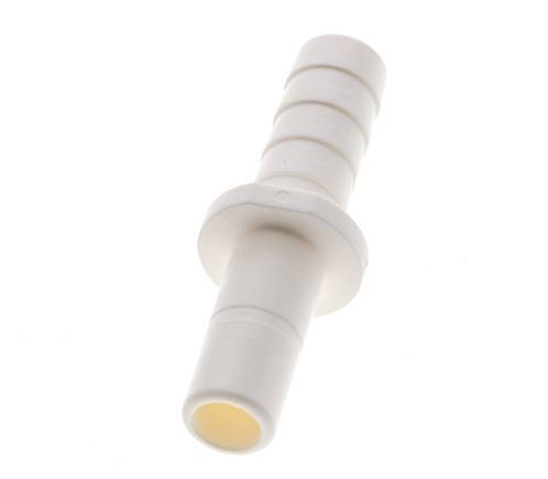 1/4'' x 6.8mm 90deg Elbow Plug-in Fitting with Hose Pillar POM EPDM [10 Pieces]