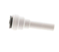 5/32'' x 1/4'' Push-in Fitting with Plug-in POM EPDM [10 Pieces]