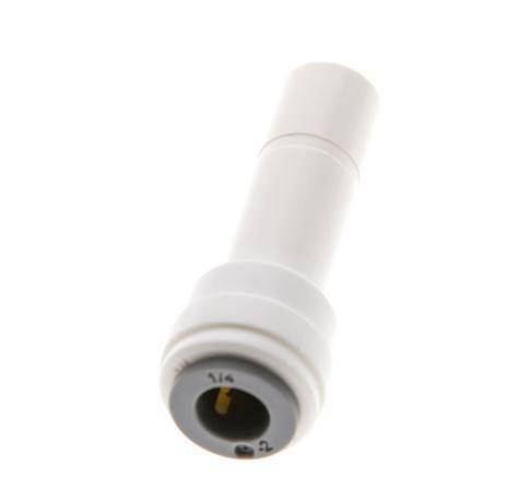 1/4'' x 3/8'' Push-in Fitting with Plug-in POM EPDM [10 Pieces]