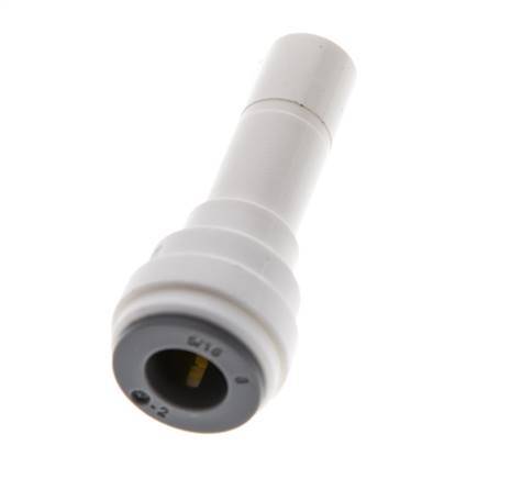 5/16'' x 3/8'' Push-in Fitting with Plug-in POM EPDM [5 Pieces]