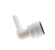 3/16'' x 3/16'' 90deg Elbow Push-in Fitting with Plug-in POM EPDM [10 Pieces]