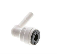 3/16'' x 3/16'' 90deg Elbow Push-in Fitting with Plug-in POM EPDM [10 Pieces]