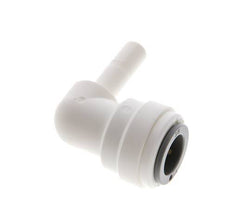 3/8'' x 1/4'' 90deg Elbow Push-in Fitting with Plug-in POM EPDM [5 Pieces]