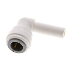 3/8'' x 3/8'' 90deg Elbow Push-in Fitting with Plug-in POM EPDM [5 Pieces]