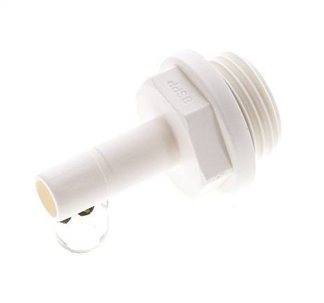5/32'' x 1/8'' NPT Plug-in Fitting with Male Threads POM EPDM [10 Pieces]