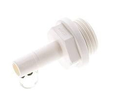 1/4'' x 1/8'' NPT Plug-in Fitting with Male Threads POM EPDM [10 Pieces]