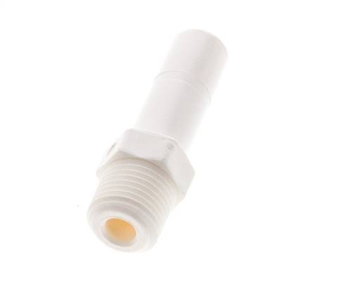 5/16'' x 1/8'' NPT Plug-in Fitting with Male Threads POM EPDM [10 Pieces]