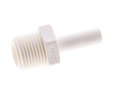 5/16'' x 3/8'' NPT Plug-in Fitting with Male Threads POM EPDM [10 Pieces]