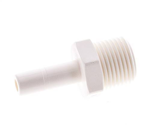 5/16'' x 3/8'' NPT Plug-in Fitting with Male Threads POM EPDM [10 Pieces]