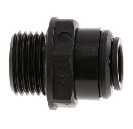 12mm x G1/2'' Push-in Fitting with Male Threads POM NBR [2 Pieces]