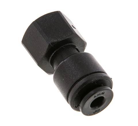 4mm x G1/8'' Push-in Fitting with Female Threads POM NBR [2 Pieces]