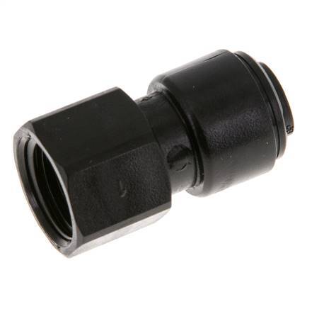 6mm x G1/4'' Push-in Fitting with Female Threads POM NBR [2 Pieces]