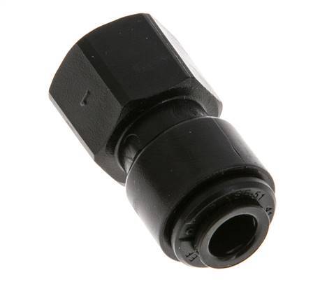 6mm x G1/4'' Push-in Fitting with Female Threads POM NBR [2 Pieces]