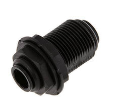 12mm Push-in Fitting POM NBR Bulkhead
