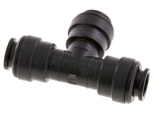 12mm Tee Push-in Fitting POM NBR FDA