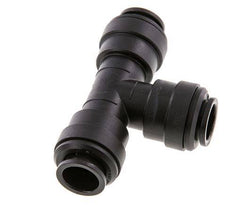 12mm Tee Push-in Fitting POM NBR FDA