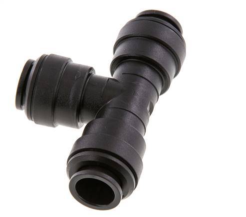 12mm Tee Push-in Fitting POM NBR FDA