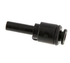 5mm x 6mm Push-in Fitting with Plug-in POM NBR [5 Pieces]